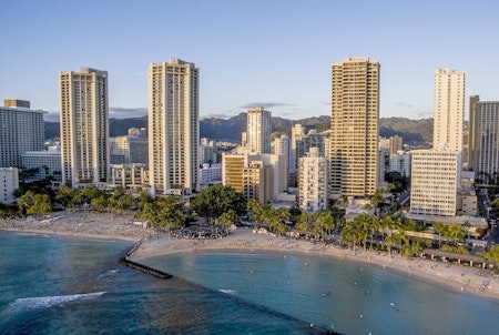 Aston Waikiki Beach Tower Exterior