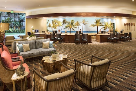 Embassy Suites Hotel - Waikiki Beach Walk Lobby