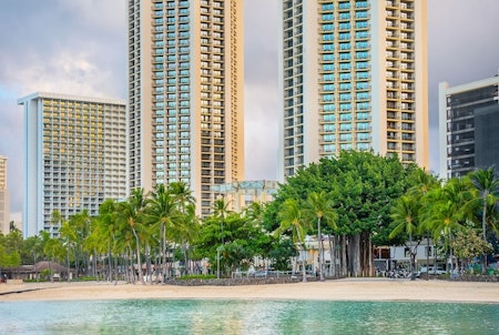 Hyatt Regency Waikiki Beach Resort & Spa Exterior detail