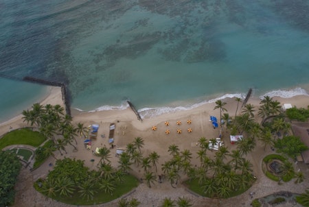 Hyatt Regency Waikiki Beach Resort & Spa Aerial View