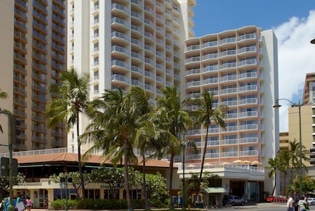 Park Shore Waikiki Hotel Front