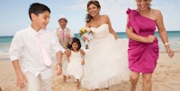 family wedding on the beach Getting married on Oahu