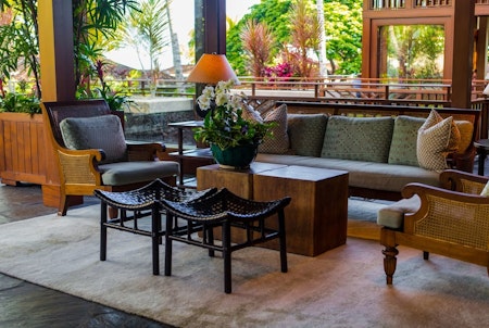 Four Seasons Resort Hualalai Lobby Sitting Area