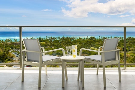 Ritz Carlton Residences - Waikiki Beach Guestroom View
