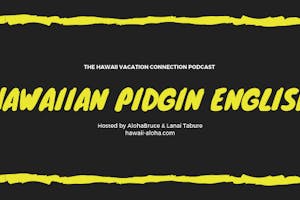 Hawaiian pidgin English Hawaiian pidgin English