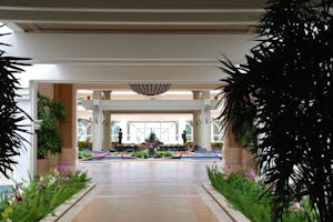 Kea Lani Walkway Looking down one of the walkways at Fairmont Kea Lani Maui