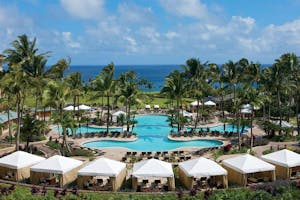 Ritz Kapalua Grounds Overlooking the pools and grounds of the Ritz Carlton at Kapalua