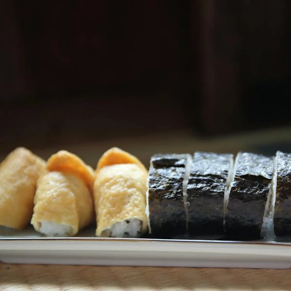 Cone-Sushi-and-Maki-Sushi