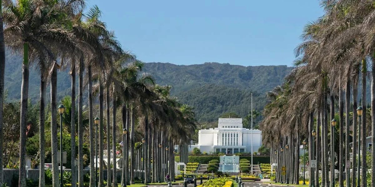 Distant-View-of-Laie-Hawaii-Temple Distant-View-of-Laie-Hawaii-Temple
