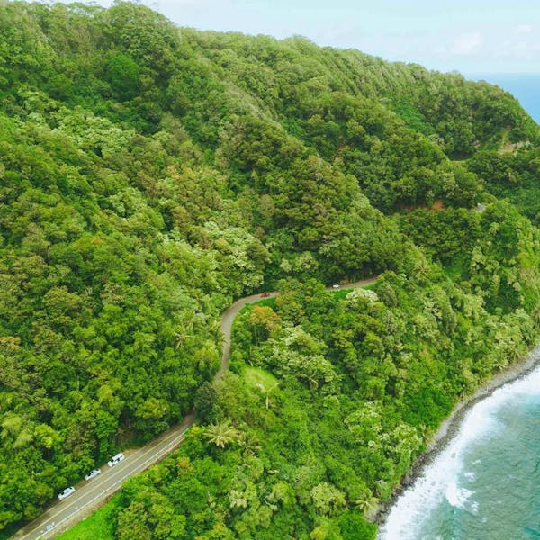 Wave-to-the-cars-below-as-you-fly-to-Hana Wave-to-the-cars-below-as-you-fly-to-Hana