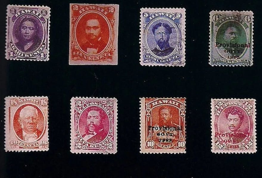 stamps-monarchs